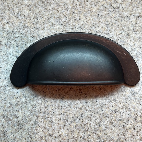 Set of SIX Farmhouse sturdy Drawer/cupboard/Cabinet Handles CUP PULLS kitchen - Picture 4 of 10